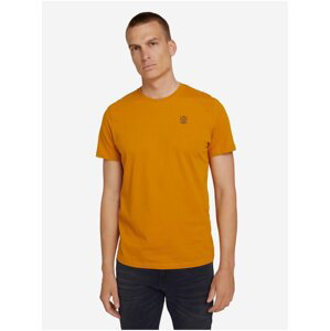 Žlté pánske basic tričko Tom Tailor