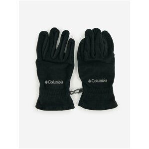 Čierne pánske fleecové rukavice Columbia Thermarator™