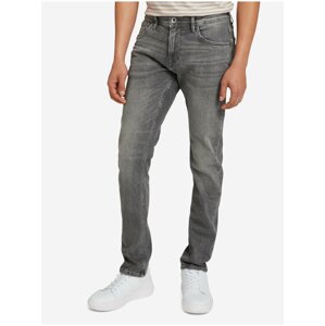 Šedé pánske slim fit rifle Tom Tailor Denim