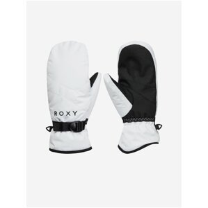 Biele dámske športové zimné palčáky Roxy