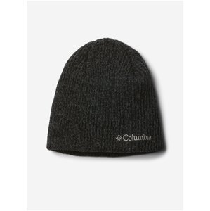 Čierna pánska rebrovaná žíhaná zimná čiapka Columbia Whirlibird Watch Cap