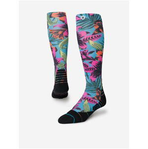 Modré unisex vzorované podkolienky Stance Tropical Breeze