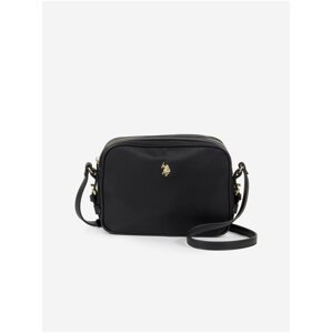 Čierna dámska crossbody kabelka U.S. Polo Assn.