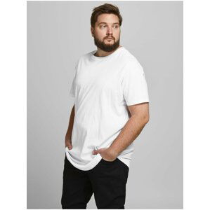 Biele basic tričko Jack & Jones Noa