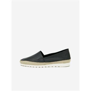 Espadrilky, slip on pre ženy OJJU - čierna