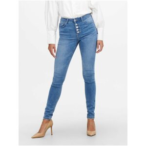 Modré skinny fit rifle Jacqueline de Yong New Nikki