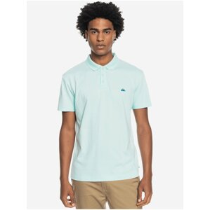 Svetlomodrá pánska polokošeľa Quiksilver Essential Polo