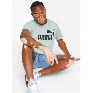 Tričká s krátkym rukávom pre mužov Puma - mentolová