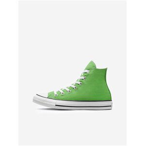 Svetlozelené dámske členkové tenisky Converse Chuck Taylor All Star