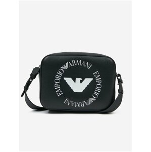 Čierna crossbody kabelka Emporio Armani