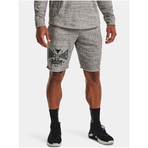 Kraťasy Under Armour UA Pjt Rock Terry Shorts - bielá