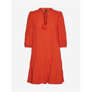 Šaty na denné nosenie pre ženy VERO MODA - oranžová