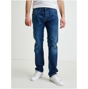 Slim fit pre mužov Pepe Jeans - tmavomodrá