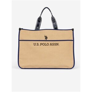 Kabelky pre ženy U.S. Polo Assn. - béžová