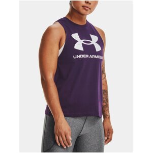 Tielko Under Armour Live Sportstyle Graphic Tank - fialová