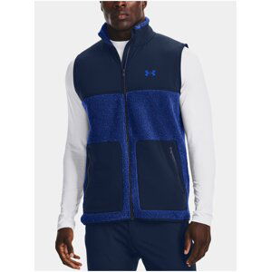 Vesta Under Armour UA Sweaterfleece Pile Vest - modrá