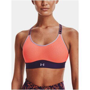 Podprsenka Under Armour UA Infinity Mid Bra Blocked - oranžová