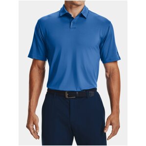 Tričko Under Armour UA CRSTBL T2G Polo - modrá