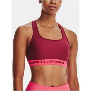 Podprsenka Under Armour UA Crossback Mid Bra - ružová