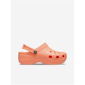 Oranžové dámske papuče Crocs