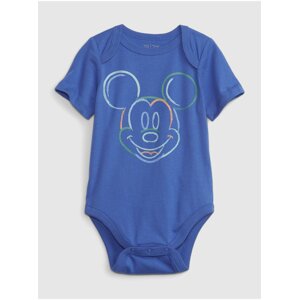 Modré detské body organic Disney Mickey GAP