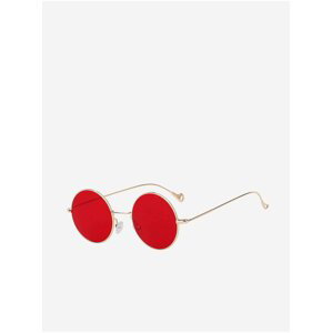VeyRey Slnečné okuliare lenonky Gunnel červené sklá