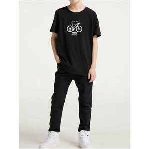 Čierne chlapčenské tričko Ragwear Cyco