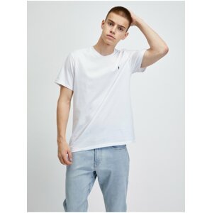 Biele pánske basic tričko Ralph Lauren