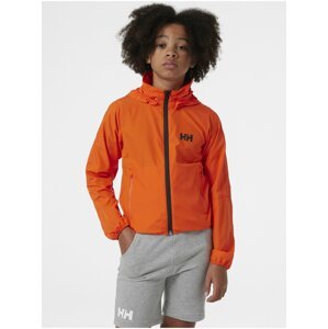 Oranžová ľahká chlapčenská bunda HELLY HANSEN