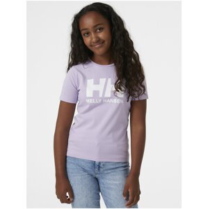 Svetlofialové dievčenské tričko HELLY HANSEN