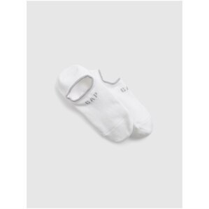 Biele nízke ponožky athletic unisex GAP