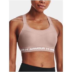 Podprsenka Under Armour Armour High Crossback Bra - ružová