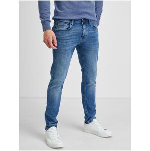 Modré pánske skinny fit rifle Tom Tailor Denim