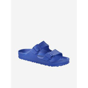 Modré dámske papuče Birkenstock Arizona