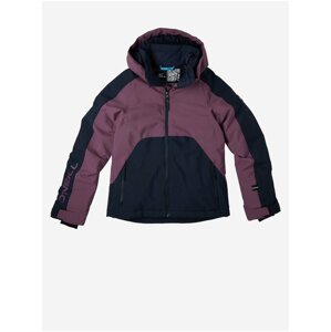 Modro-fialová dievčenská lyžiarska/snowboardová bunda O'Neill ADELITE JACKET