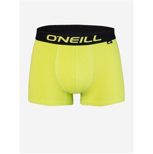 Sada dvoch pánskych boxeriek v čiernej a žltej farbe O'Neill BOXERSHORTS 2 PACK