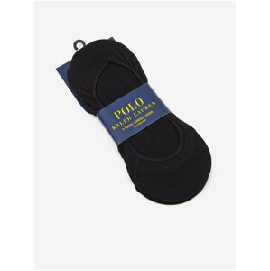 Sada troch párov ponožiek v čiernej farbe POLO Ralph Lauren