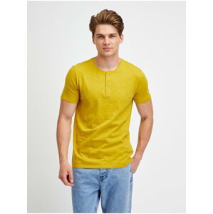 Žlté pánske tričko s krátkym rukávom GAP