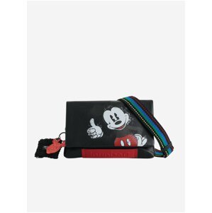 Čierna dámska crossbody kabelka Desigual Best Mickey Dortmund Flap