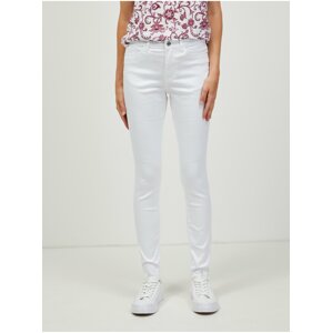 Biele skinny fit nohavice ORSAY