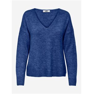 Modrý melírovaný sveter JDY Elanora