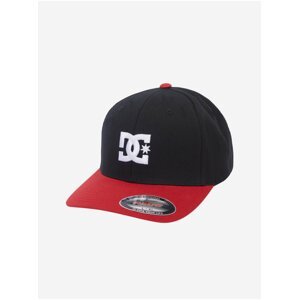 Červeno-čierna chlapčenská šiltovka DC Cap Star