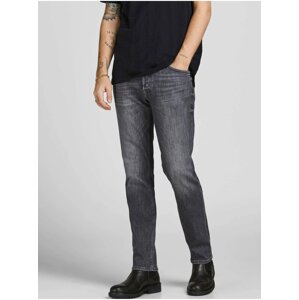 Šedé pánske straight fit rifle Jack & Jones Tim