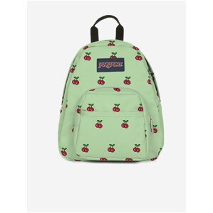 Svetlozelený detský vzorovaný batoh Jansport Half Pint