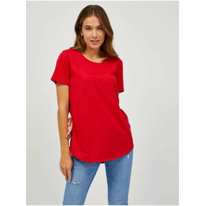 Basic tričká pre ženy SAM 73 - červená
