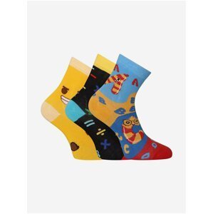Sada troch - Veselé detské ponožky Dedoles
