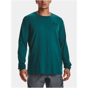 Tričko Under Armour UA SPORTSTYLE LEFT CHEST LS - zelená