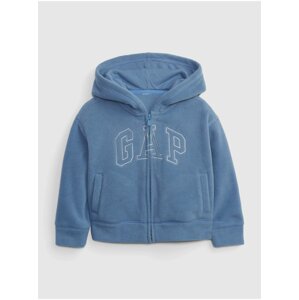 Modrá dievčenská mikina fleece GAP