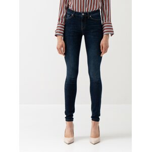 Tmavomodré skinny rifle Selected Femme