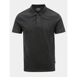 Čierna polokošeľa Jack & Jones